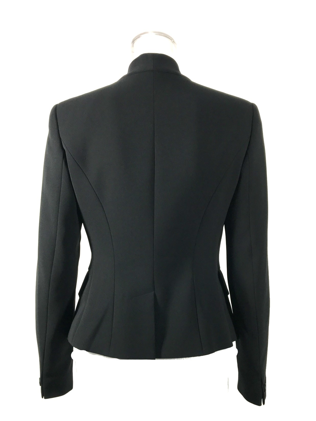 Max Mara Long Sleeved Suit Jacket In Black