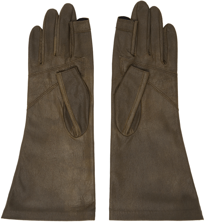 Rick Owens Leather Gloves