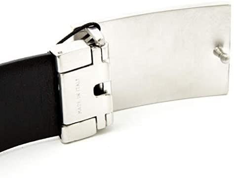 EMPORIO ARMANI LOGO-PATTERNED BELT