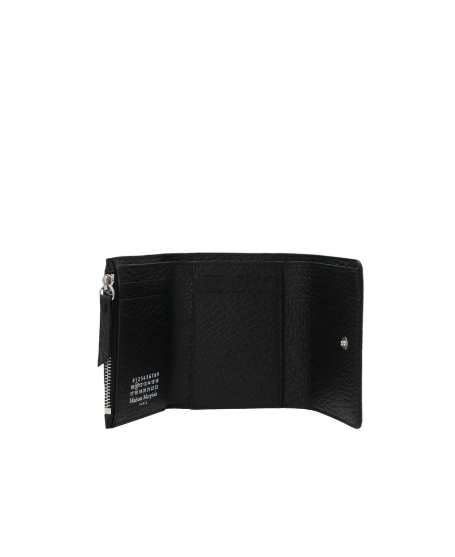 MAISON MARGIELA ZIP COMPACT TRI-FOLD WALLET