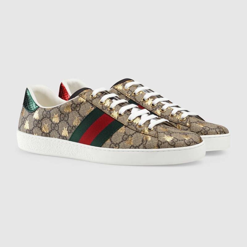 GUCCI ACE GG SUPREME BEES SNEAKER