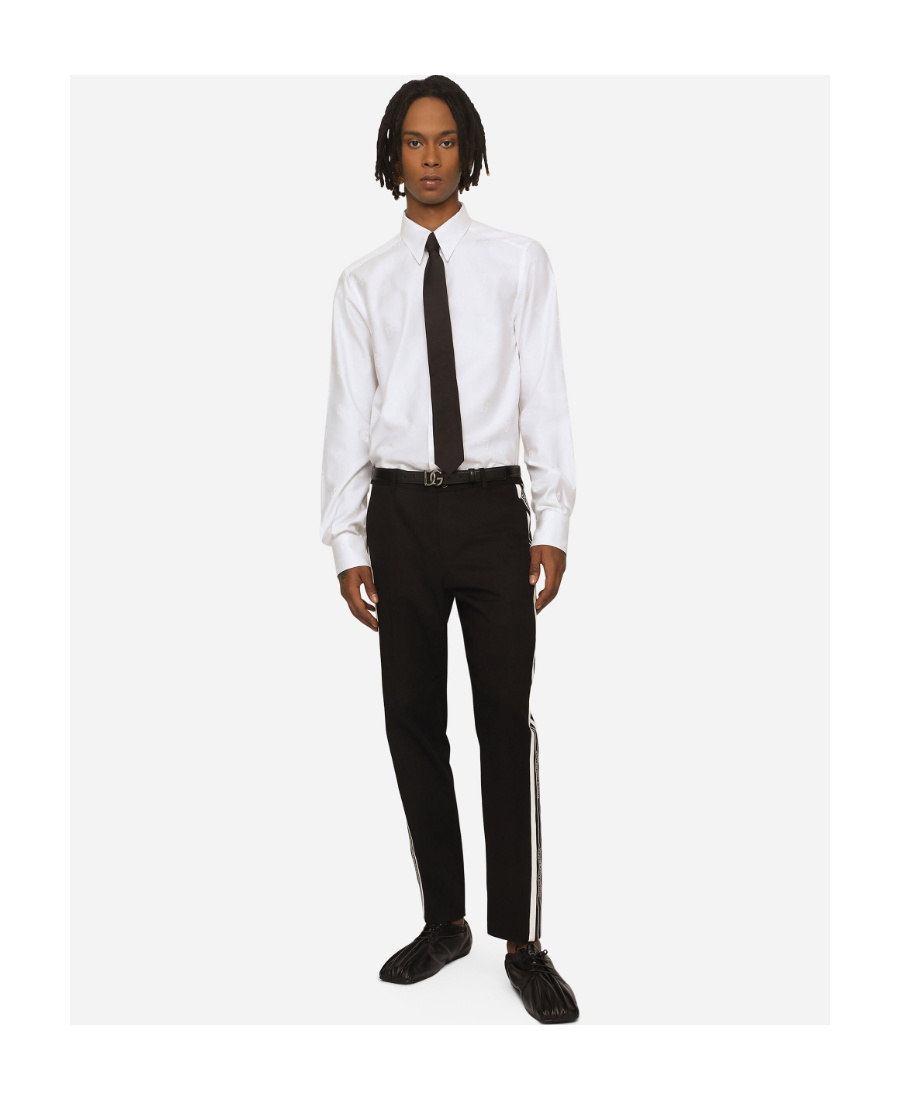 Dolce & Gabbana Dolce&gabbana Classic White Poplin Shirt In White