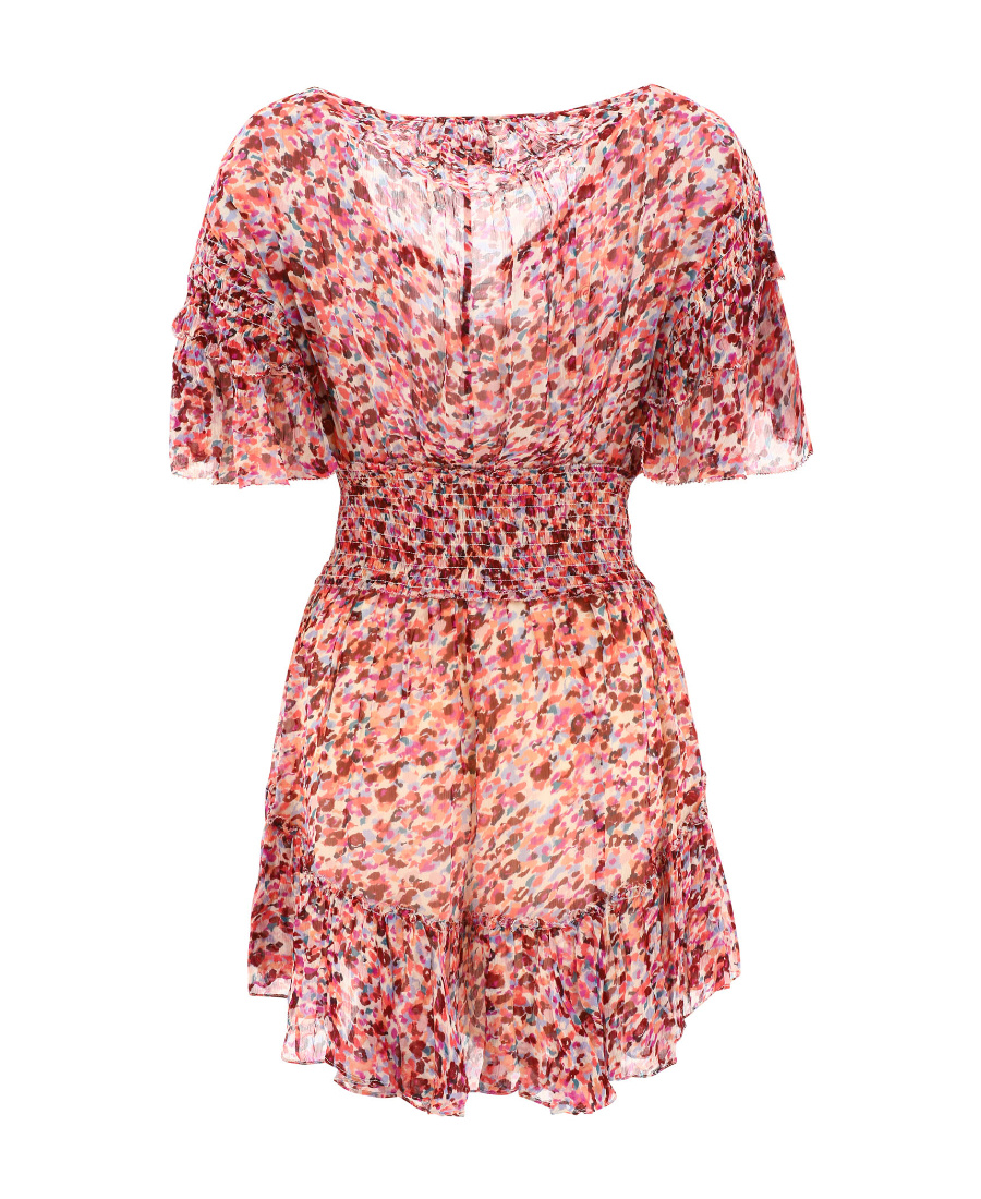 ISABEL MARANT ÉTOILE FLORISE SHORT PRINTED DRESS 