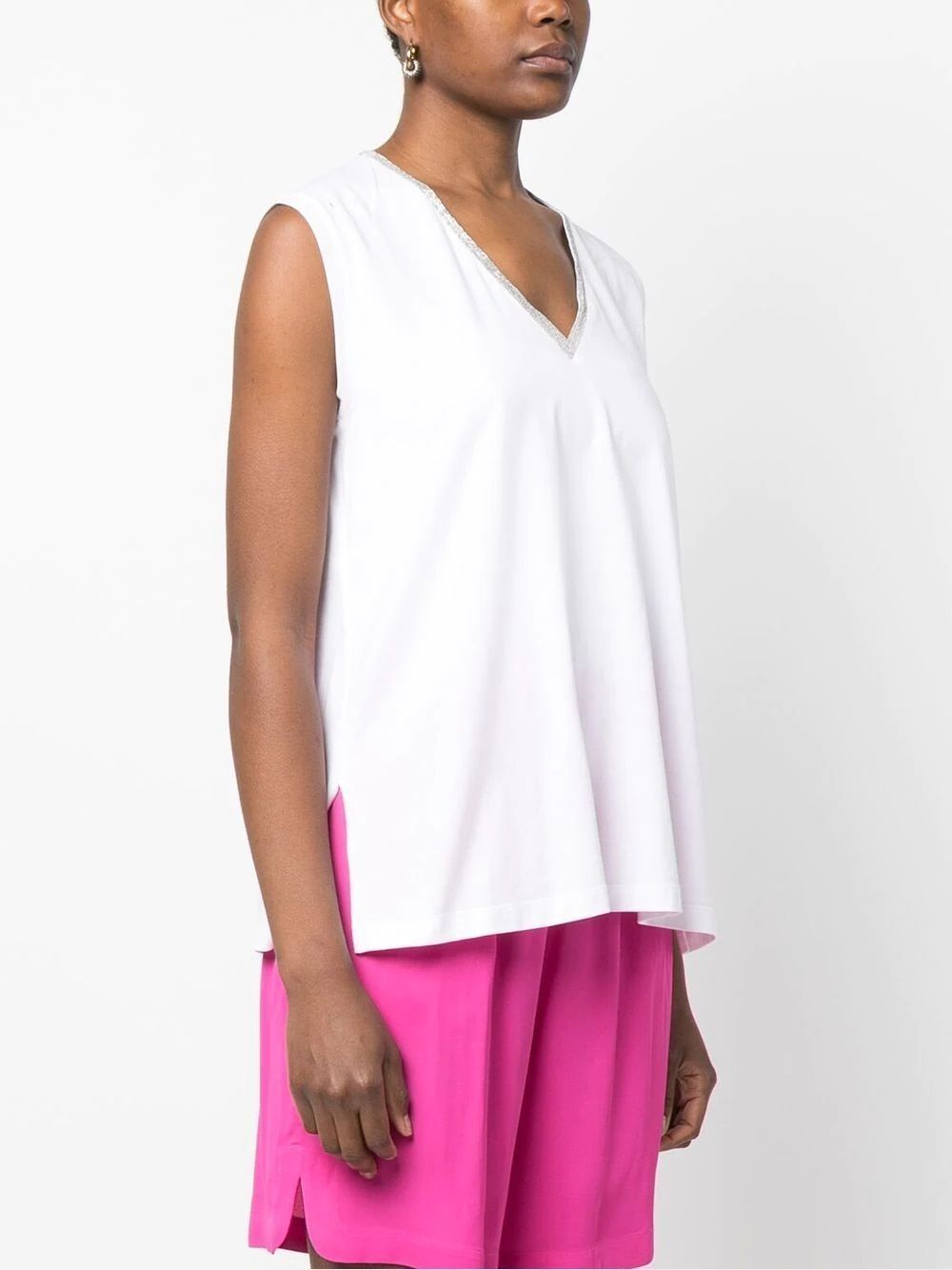 FABIANA FILIPPI FABIANA FILIPPI JERSEY VEST TOP