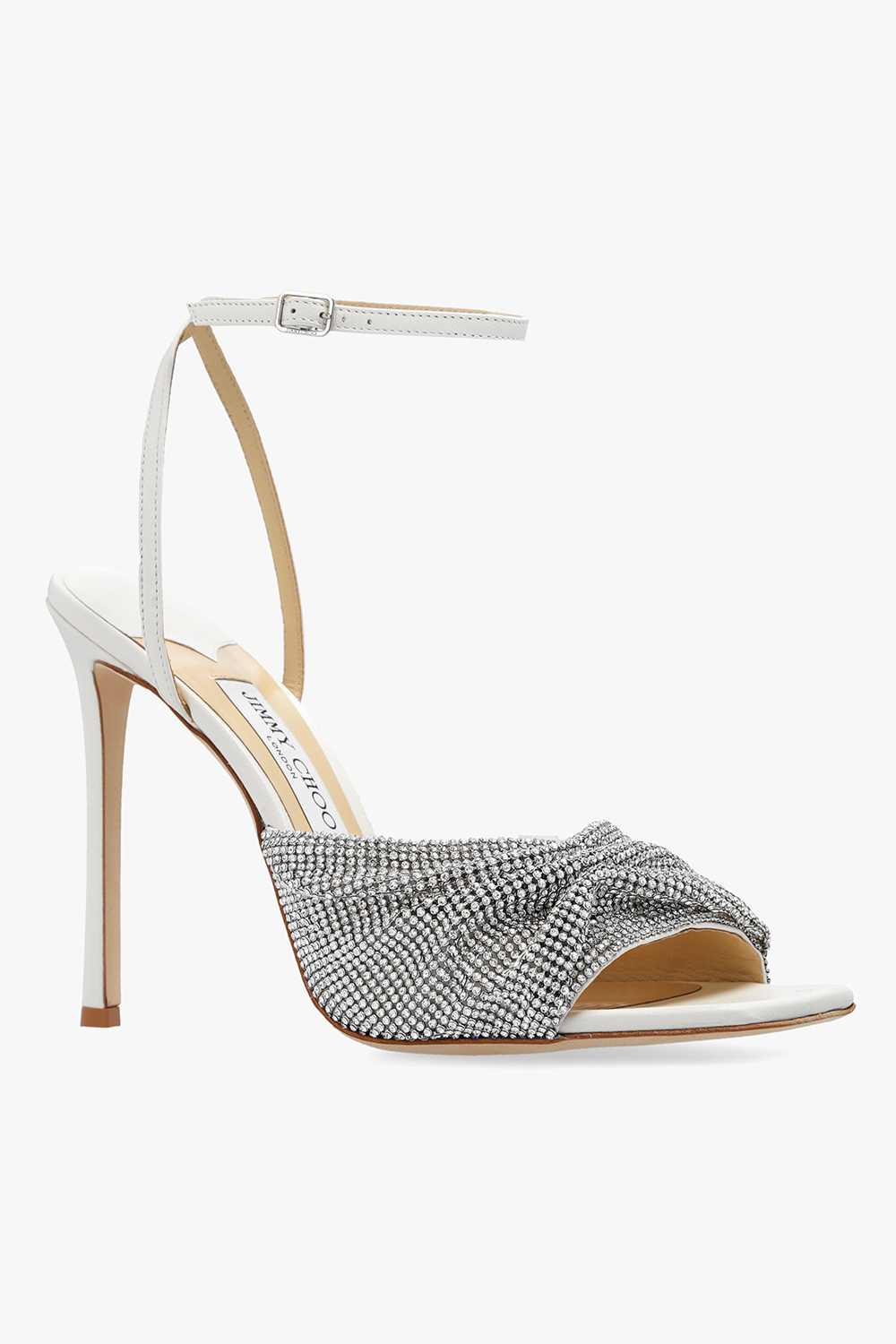 Jimmy Choo High Heeled Sandals In Gray