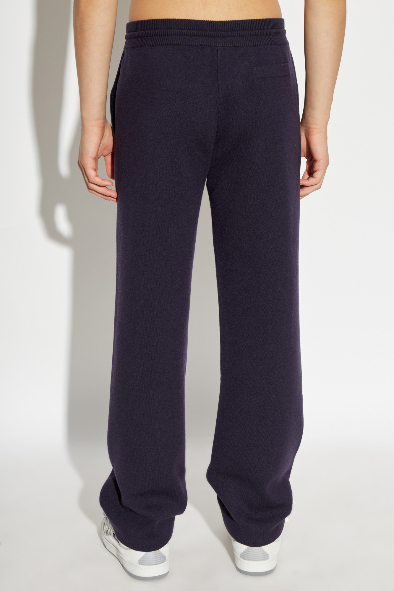 Lanvin Logo Sweatpants In Black