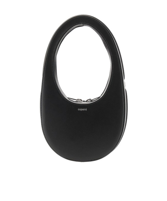Coperni Zipper Shoulder Bag In Black