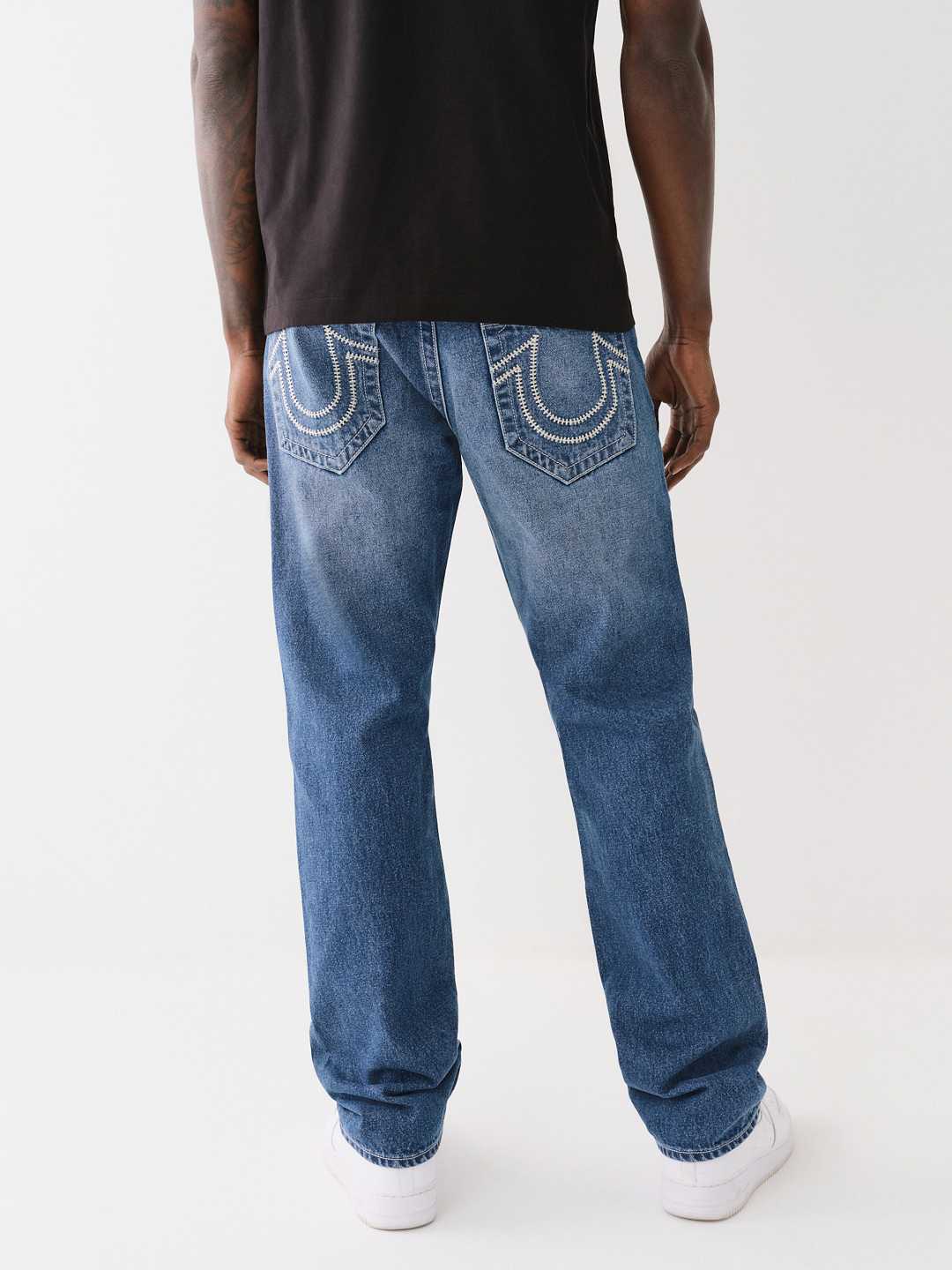 TRUE RELIGION BELT-LOOP JEANS