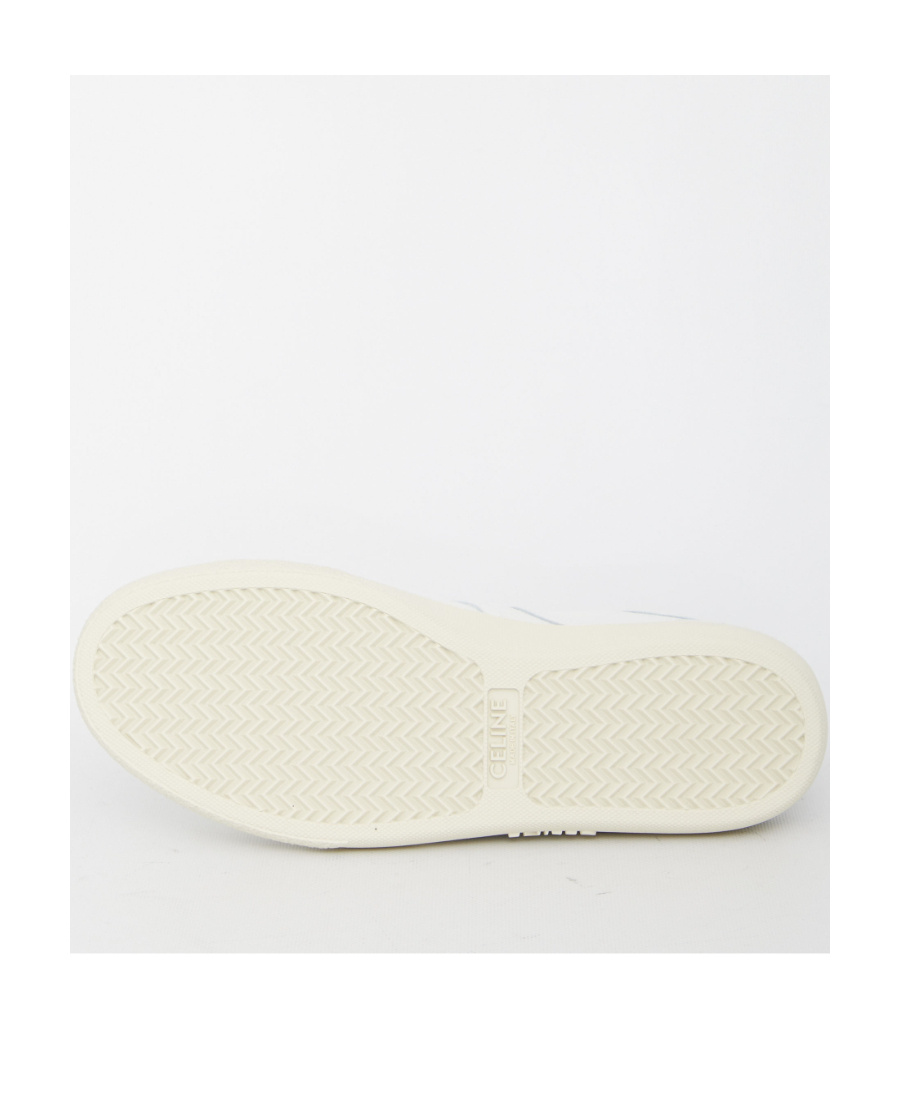 Celine As-02 Alan Straps High-top Casual Sneakers In White
