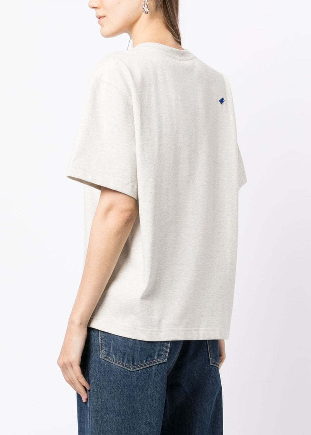 Ader Error Logo Short-sleeved T-shirt In White