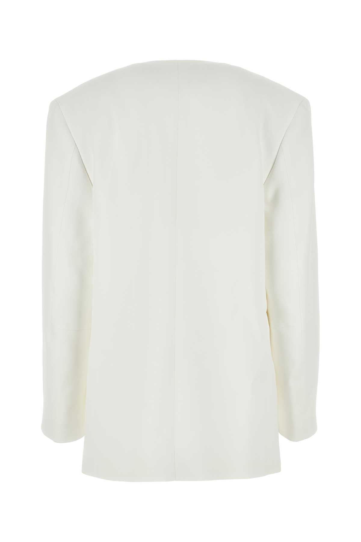 Jil Sander Women's Viscose Blazer In White