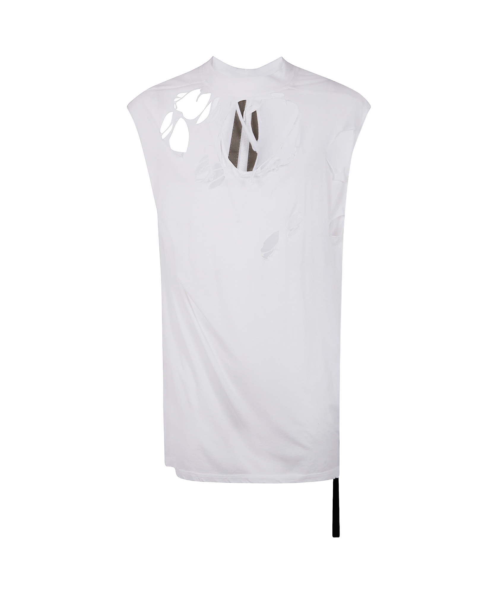 Shop Rick Owens Drkshdw Jersey T-shirt In White
