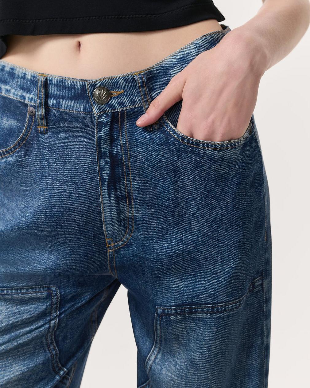 Rag & Bone Jeans With Belt Loops In Blue