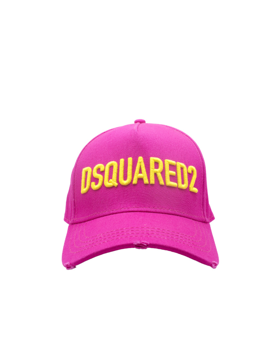 Dsquared2 Logo Baseball Cap In Pink