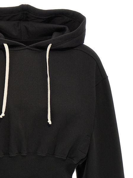 Rick Owens Drkshdw Tatlin Hoodie In Black