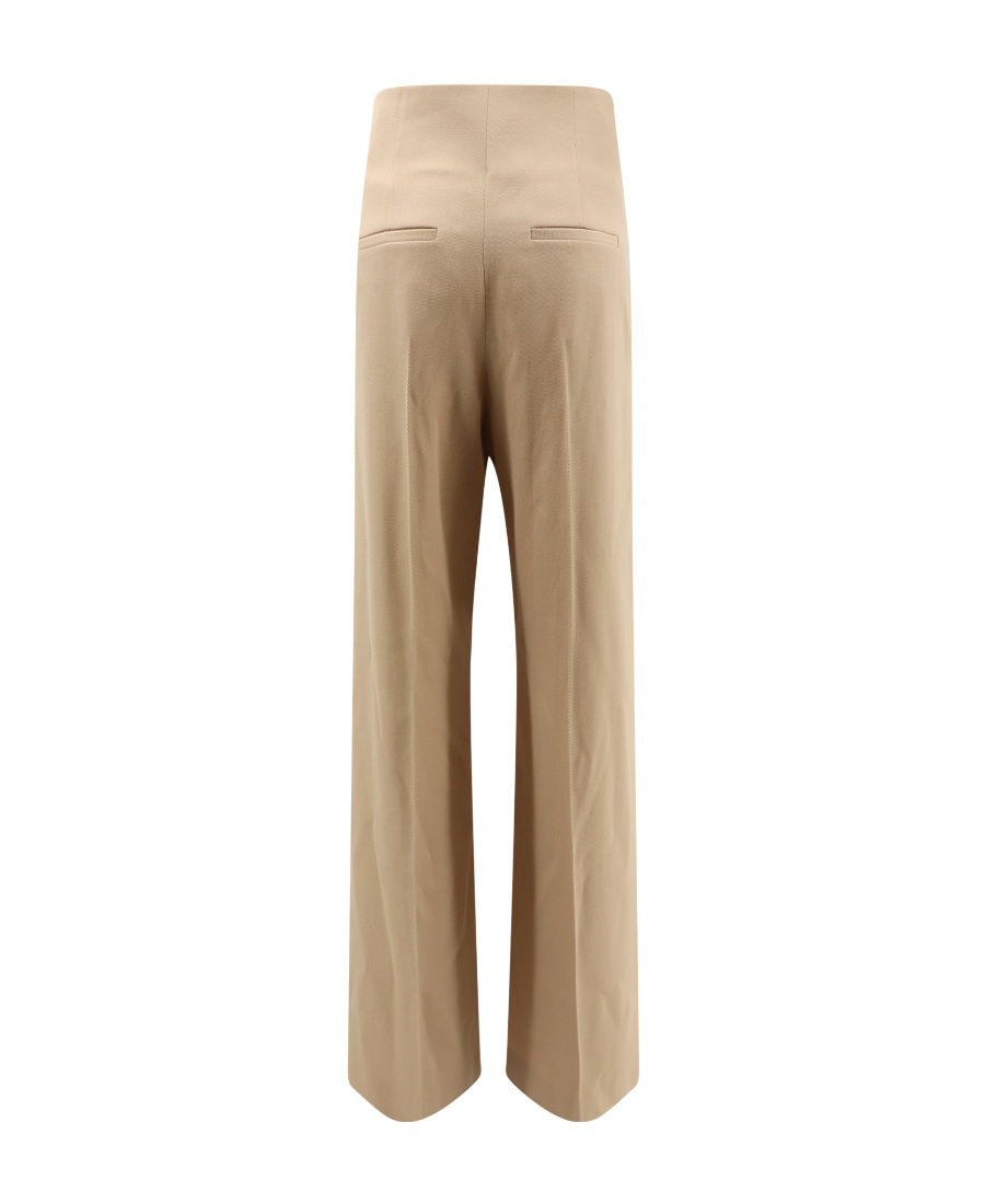 CHLOÉ SEAM-DETAIL WIDE-LEG TROUSERS