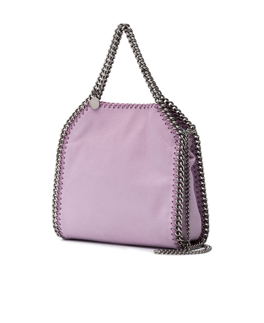Stella Mccartney Mini Falabella Tote Bag In Purple