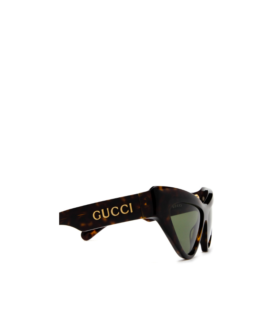 Gucci Super Cat-eye Frame Sunglasses In Black