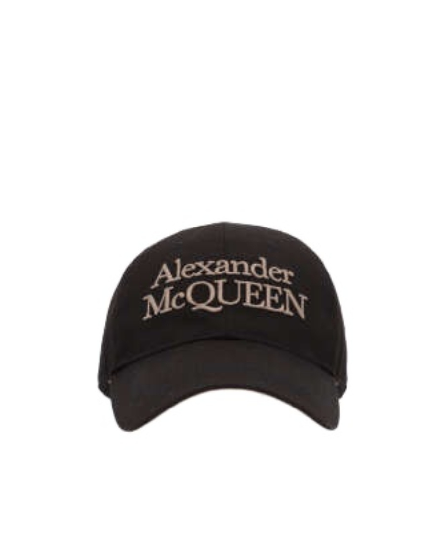 ALEXANDER MCQUEEN ALEXANDER MCQUEEN LOGO EMBROIDERED BASEBALL CAP