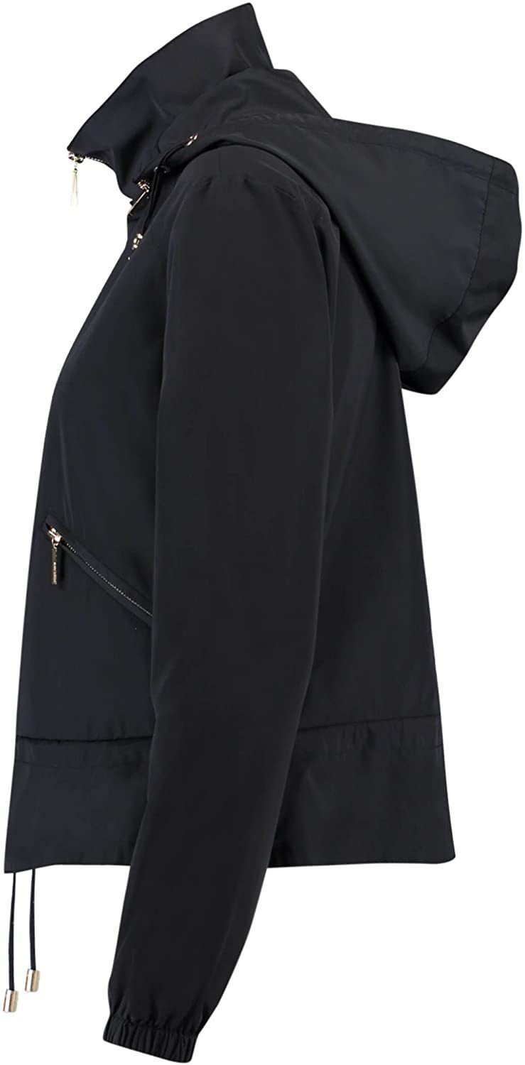 Shop Armani Jeans Logo Casual Jacket In Black