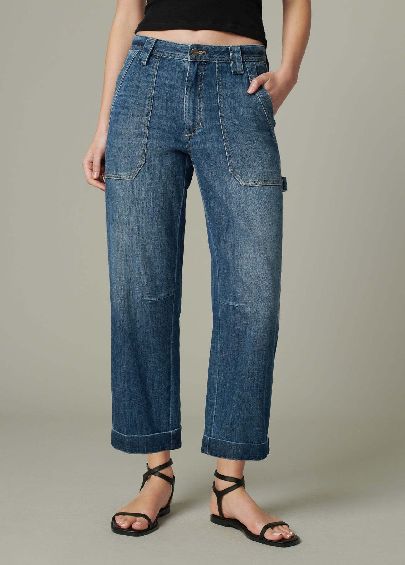 Shop Joe's Jeans Belt-loop Jeans In Blue