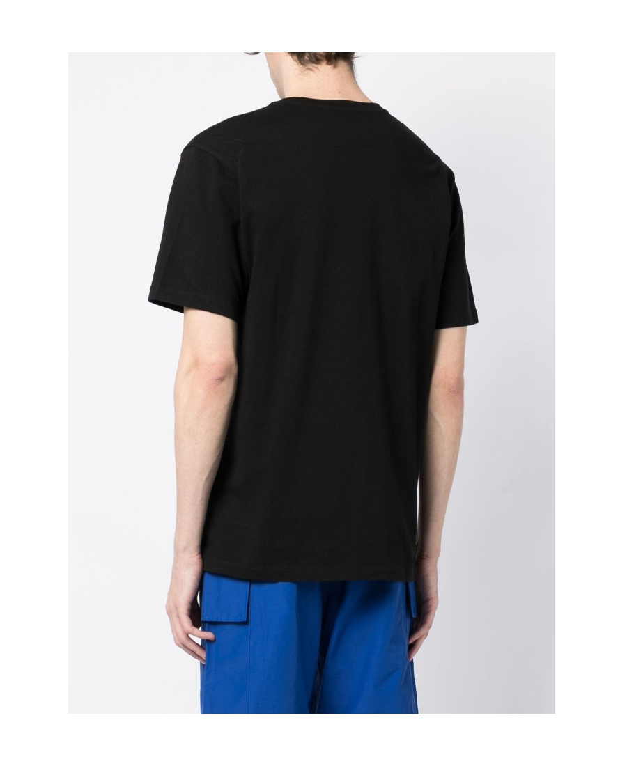 MAISON KITSUNÉ CONTOUR FOX EMBROIDERED T-SHIRT