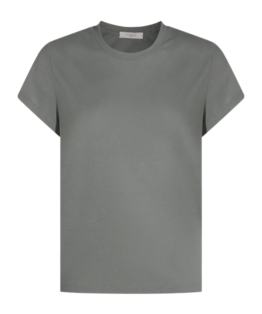 Zanone Grey Cotton T-shirt In Gray