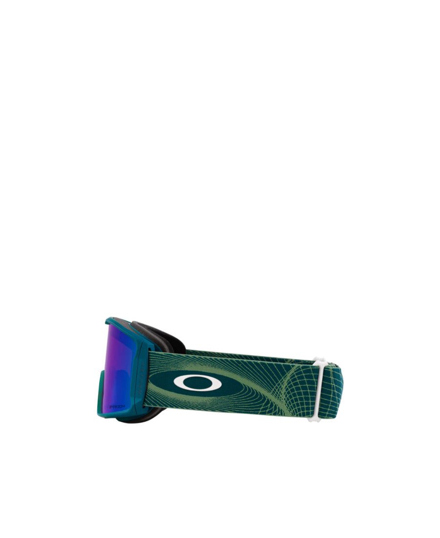 Oakley Logo Pattern Ski Goggles In Green