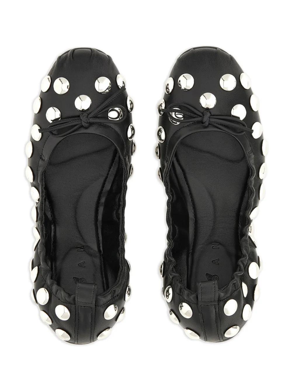 Hogan Borchie Ballerina Shoes