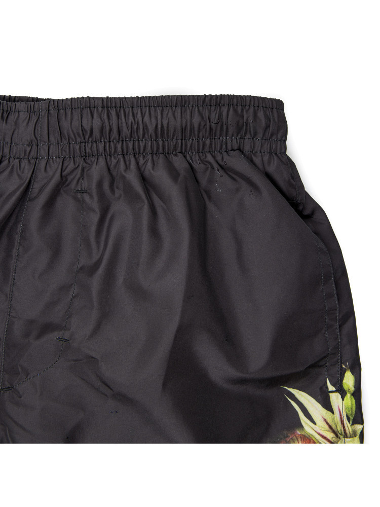 Givenchy Logo Printed Swim Shorts In Black