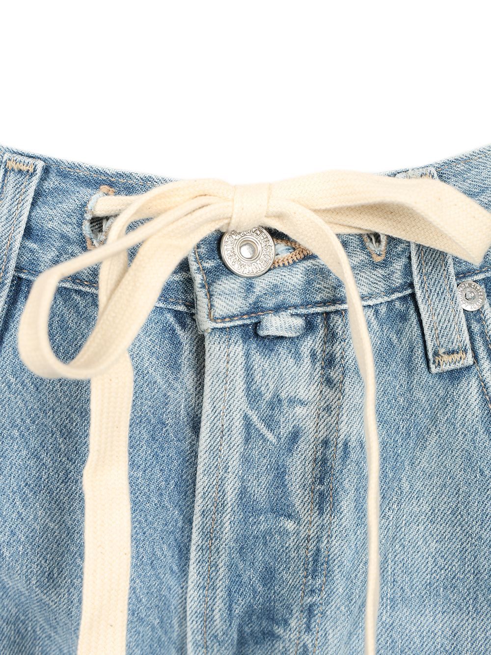 Citizens Of Humanity Drawstring-waist Cotton Jeans In Blue