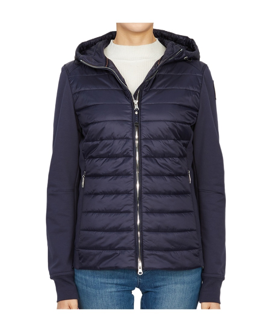 Parajumpers Long-sleeved Hooded Cotton-padded Suit In Black