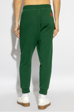 Dsquared2 Logo Sweatpants In Green