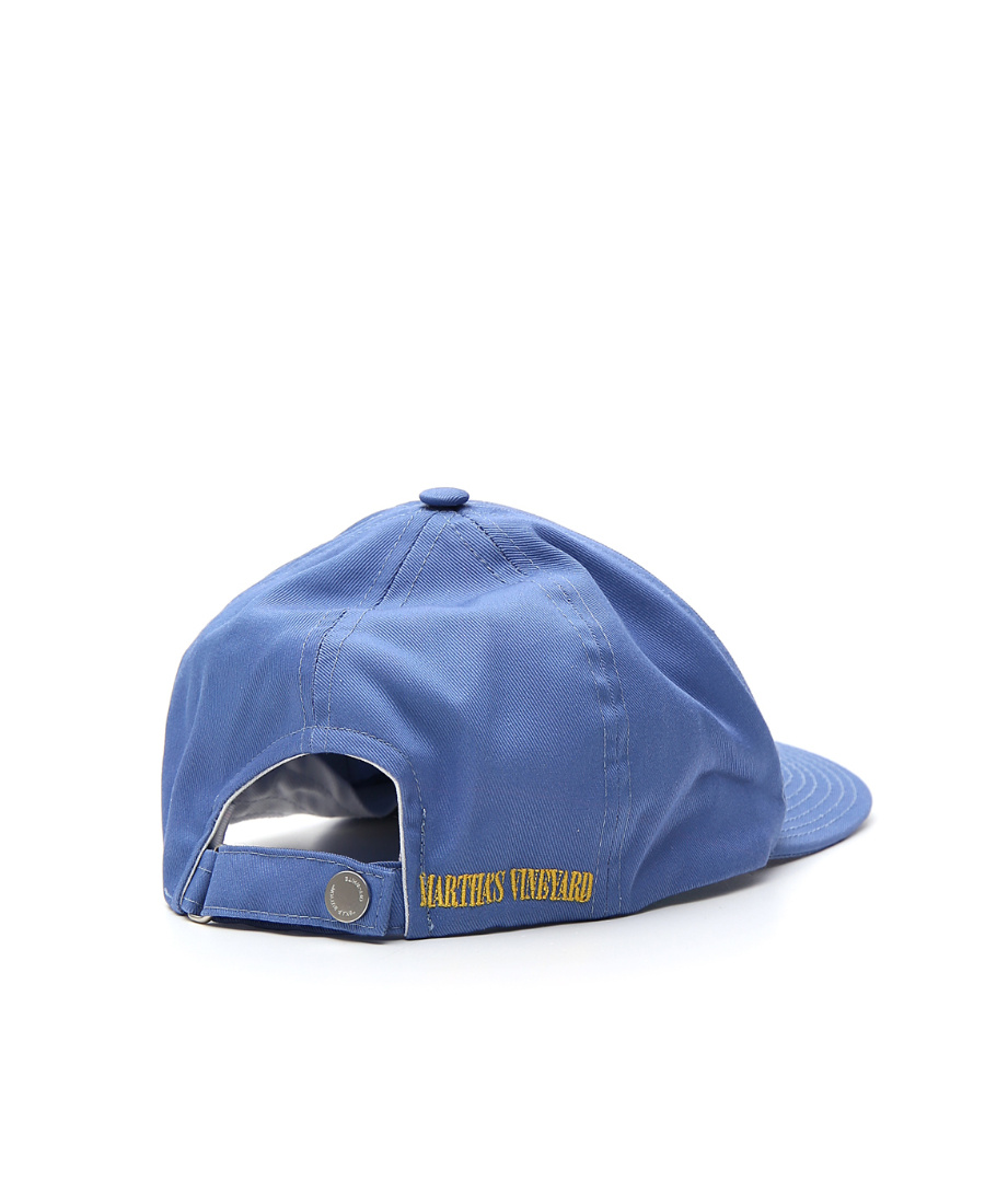 Off-white Embroidery Hat In Blue