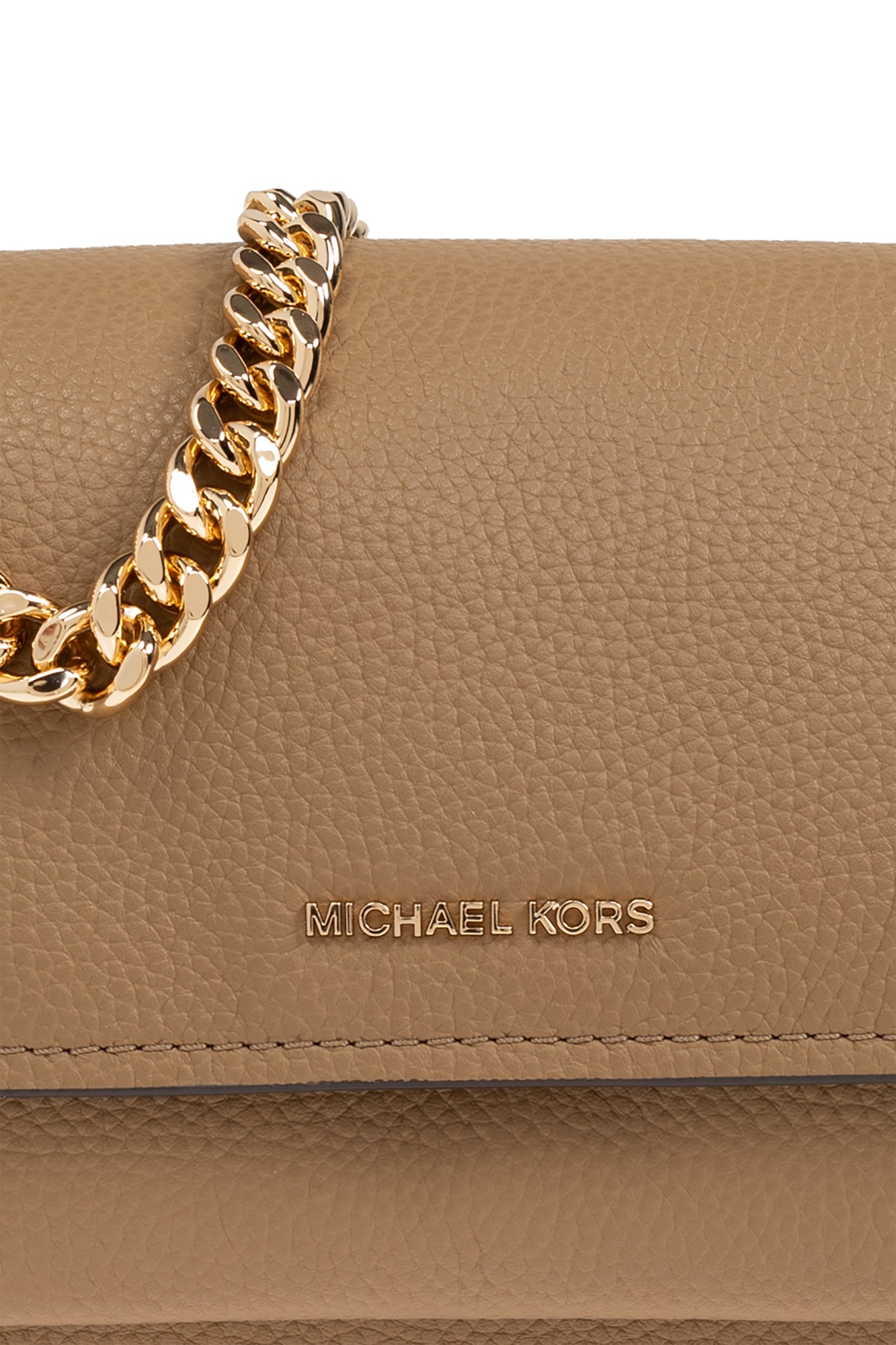 Shop Michael Kors Claire Shoulder Bag In Brown