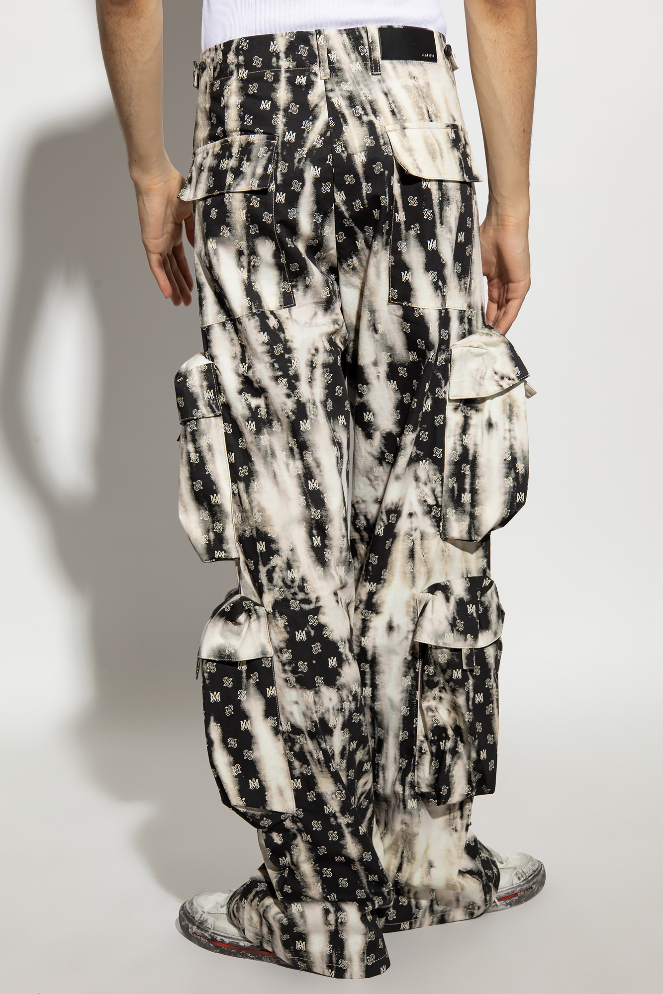 Amiri Monogram-pattern In Black