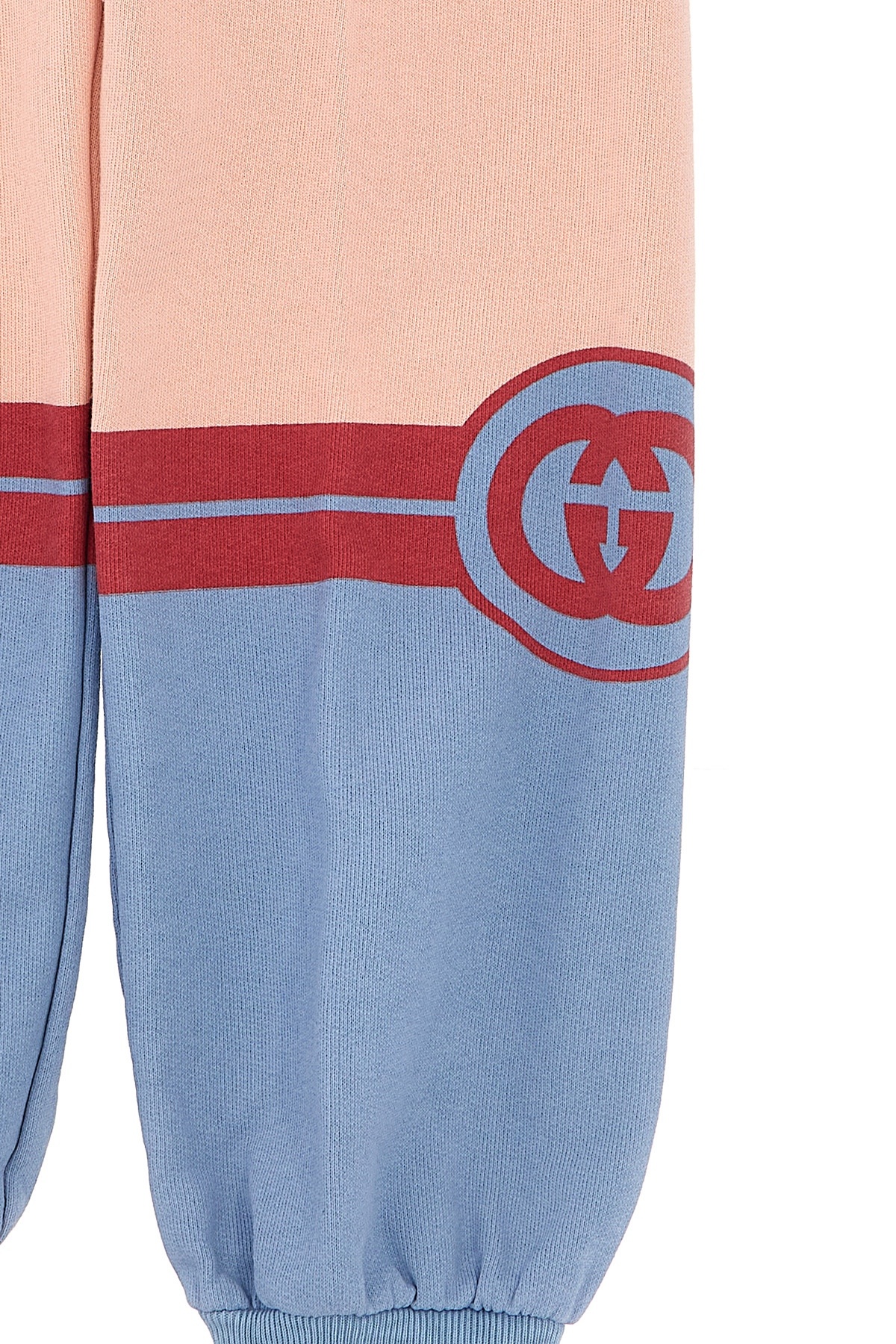 Gucci Interlocking G-print Track Pants In Nude