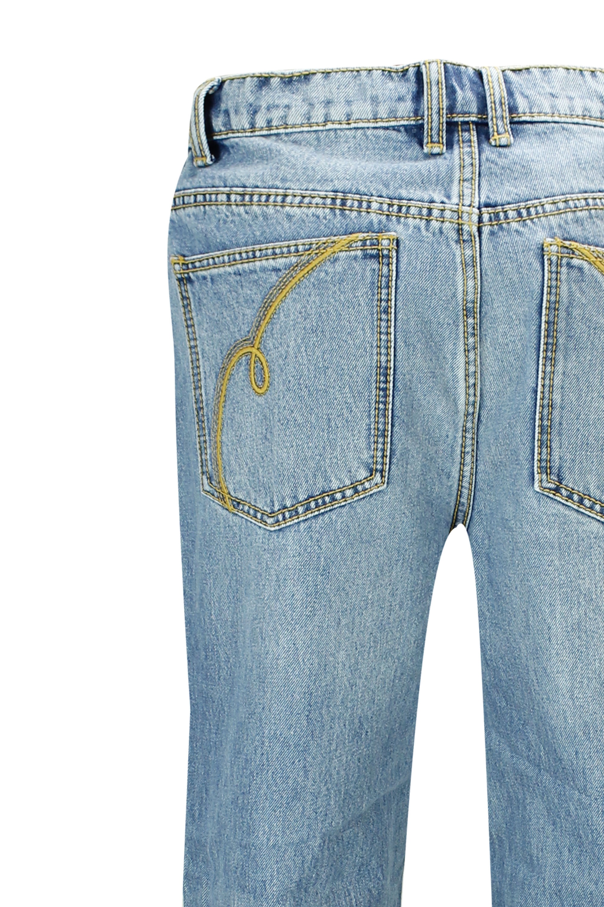TORY BURCH STRAIGHT-LEG DENIM JEANS