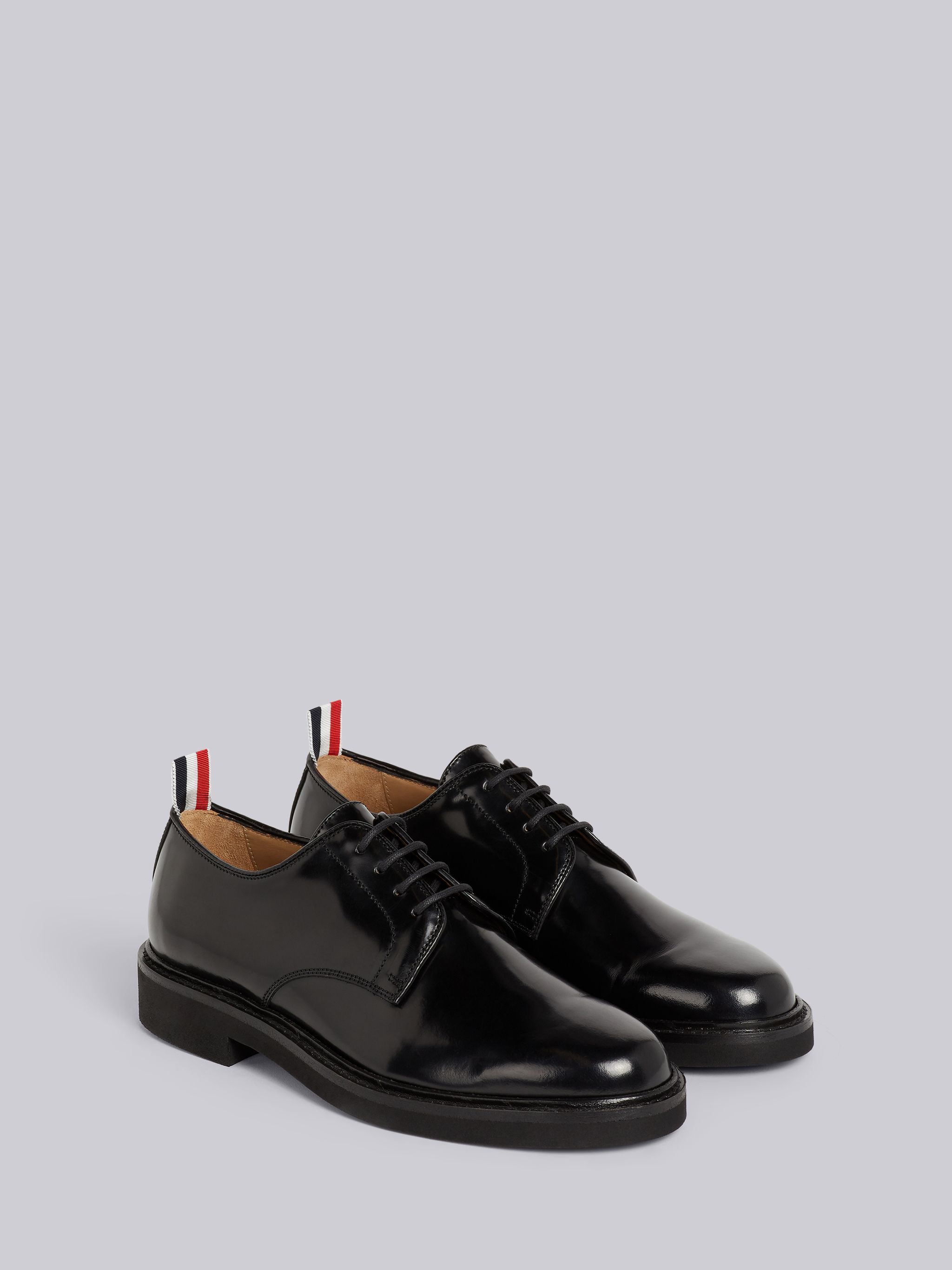 Thom Browne Uniform Lace-up Loafers In Black