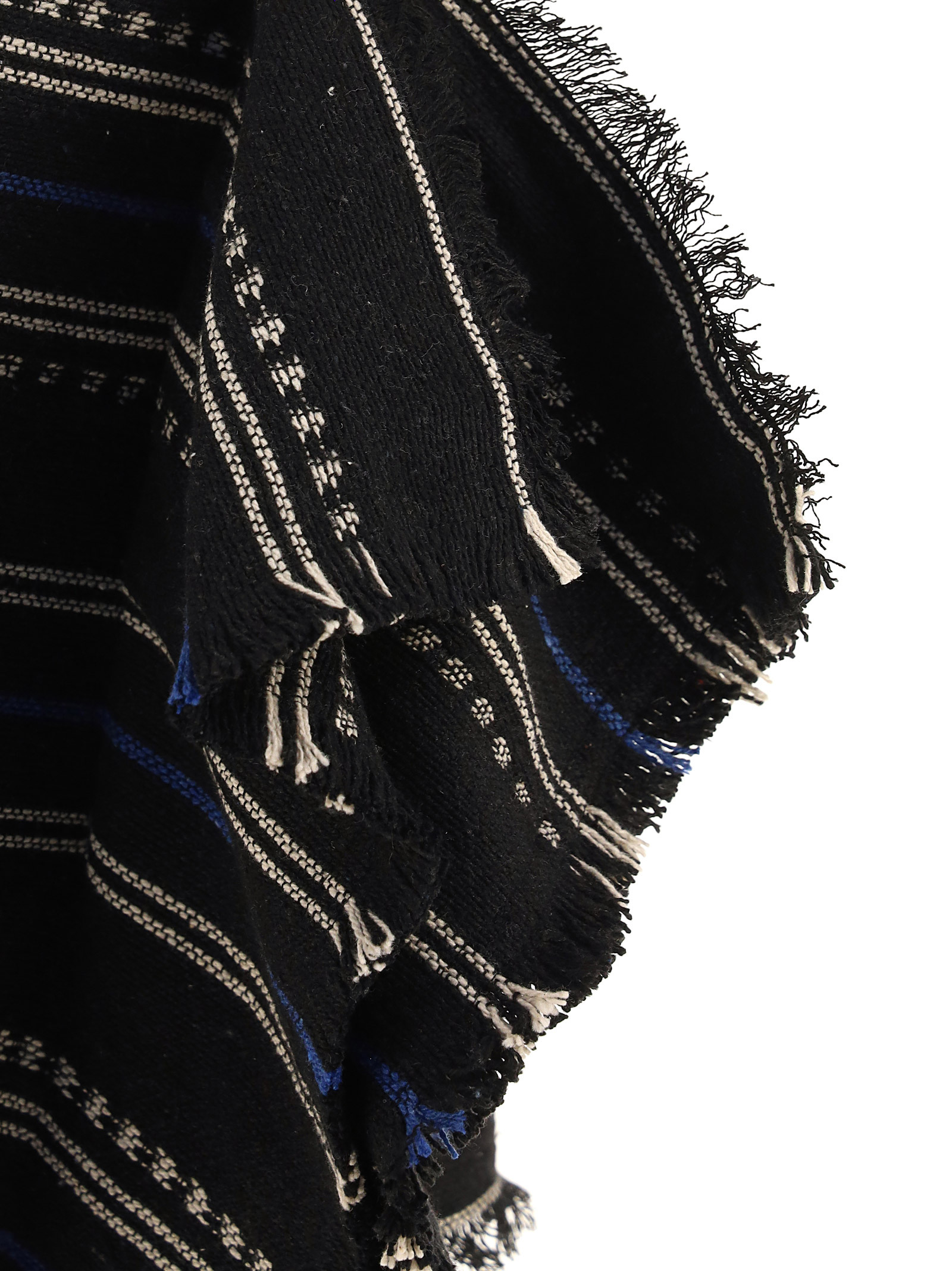 Shop Isabel Marant Étoile Jiloa Fringed Mini Skirt In Black