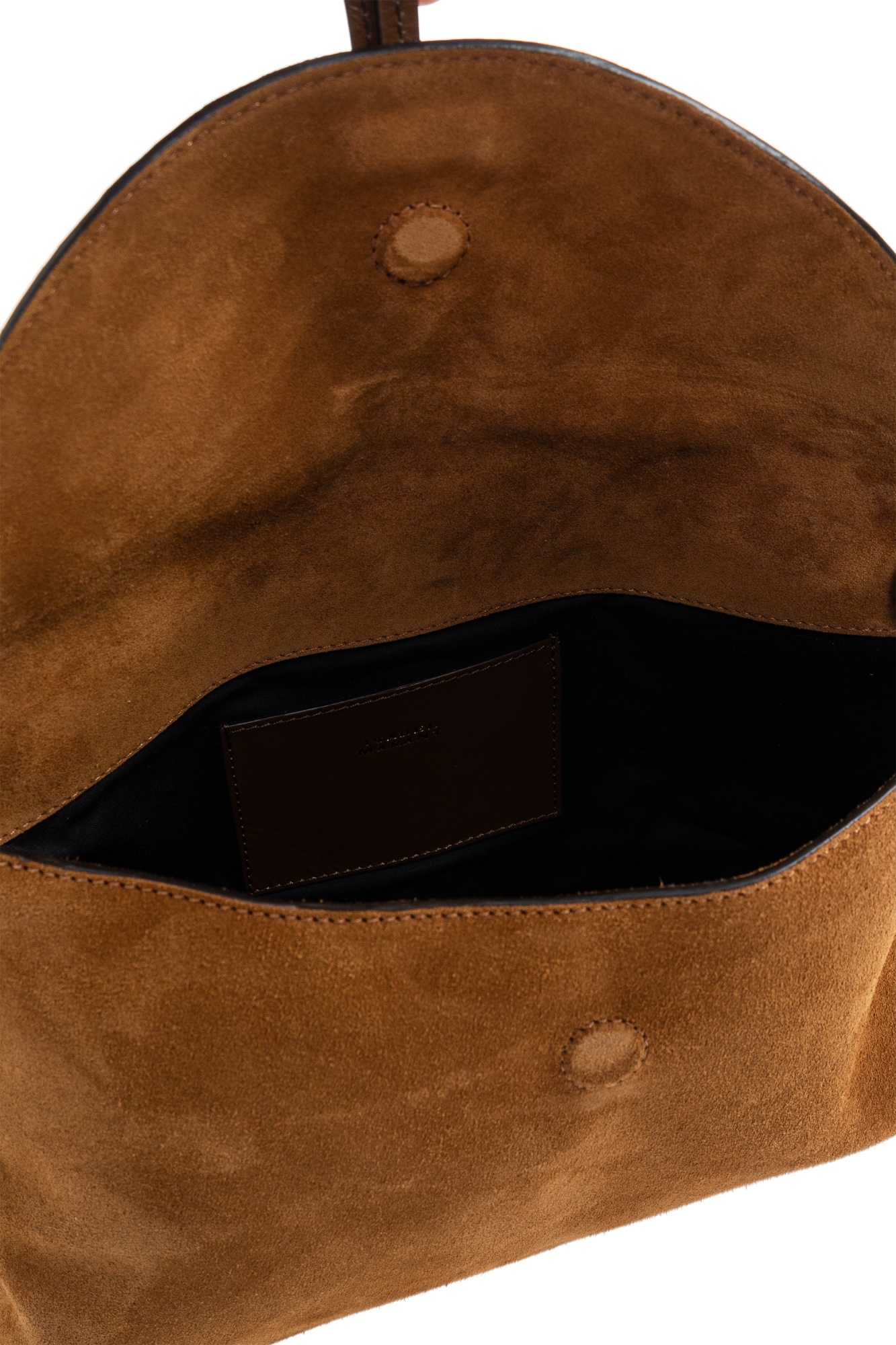 Isabel Marant Flip Shoulder Bag In Brown