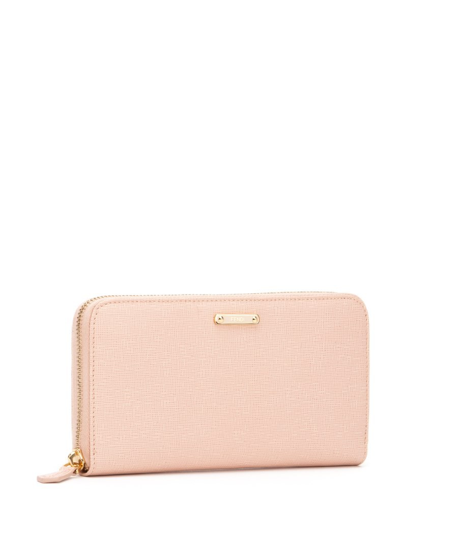 Fendi '' Crayons' Wallet In Nude