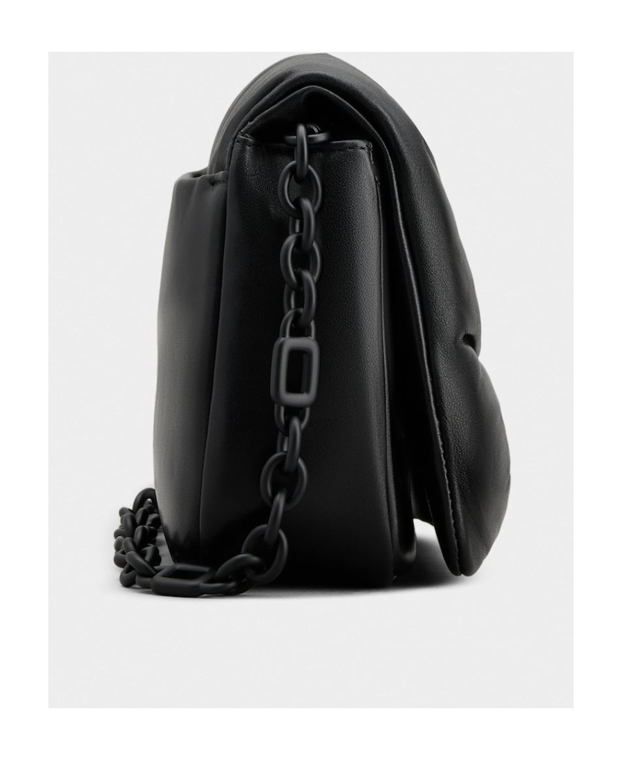 Roger Vivier Viv' Choc Me Bag In Leather In Black