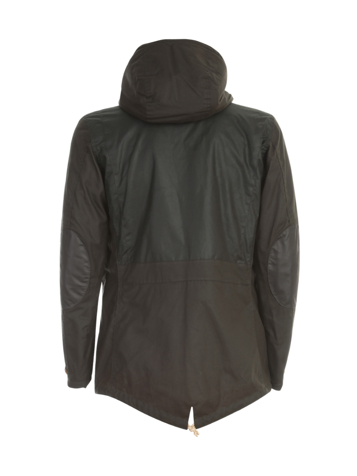 Barbour Game Waxed Parka In Black