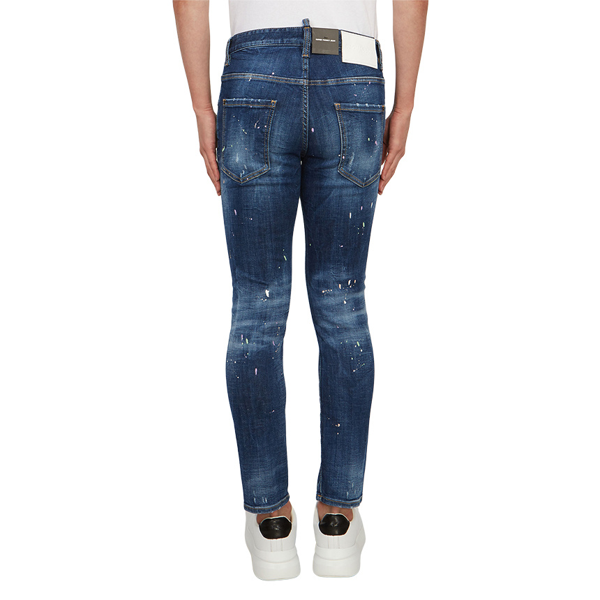 Dsquared2 Multi-pocket Jeans In Blue
