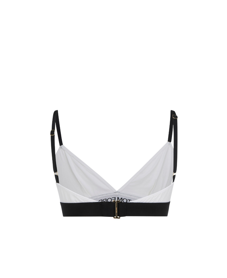 TOM FORD WAISTBAND-LOGO TRIANGLE BRA