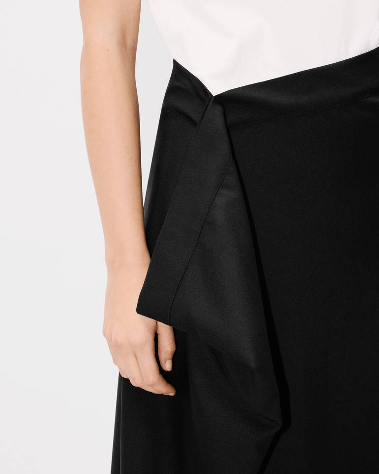 Kenzo Asymmetric Midi Skirt