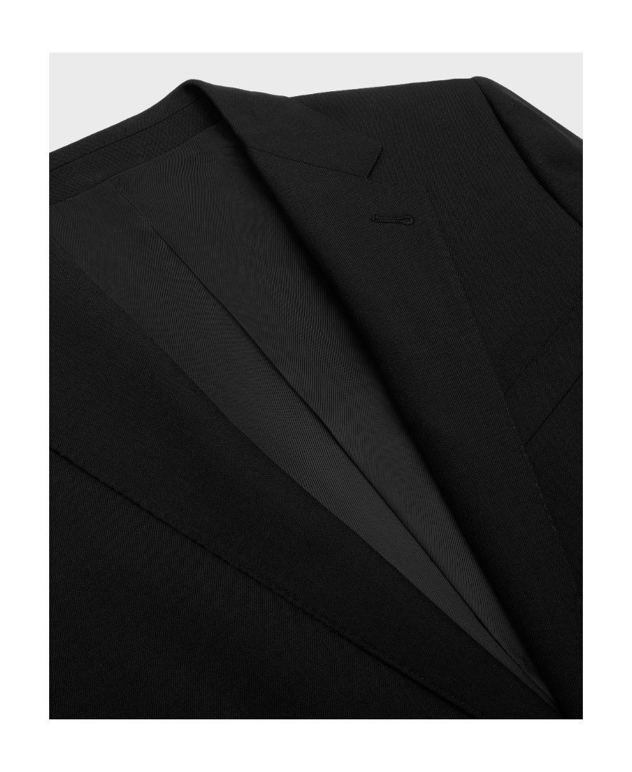 Celine Single-breasted Tailored Blazer In Black