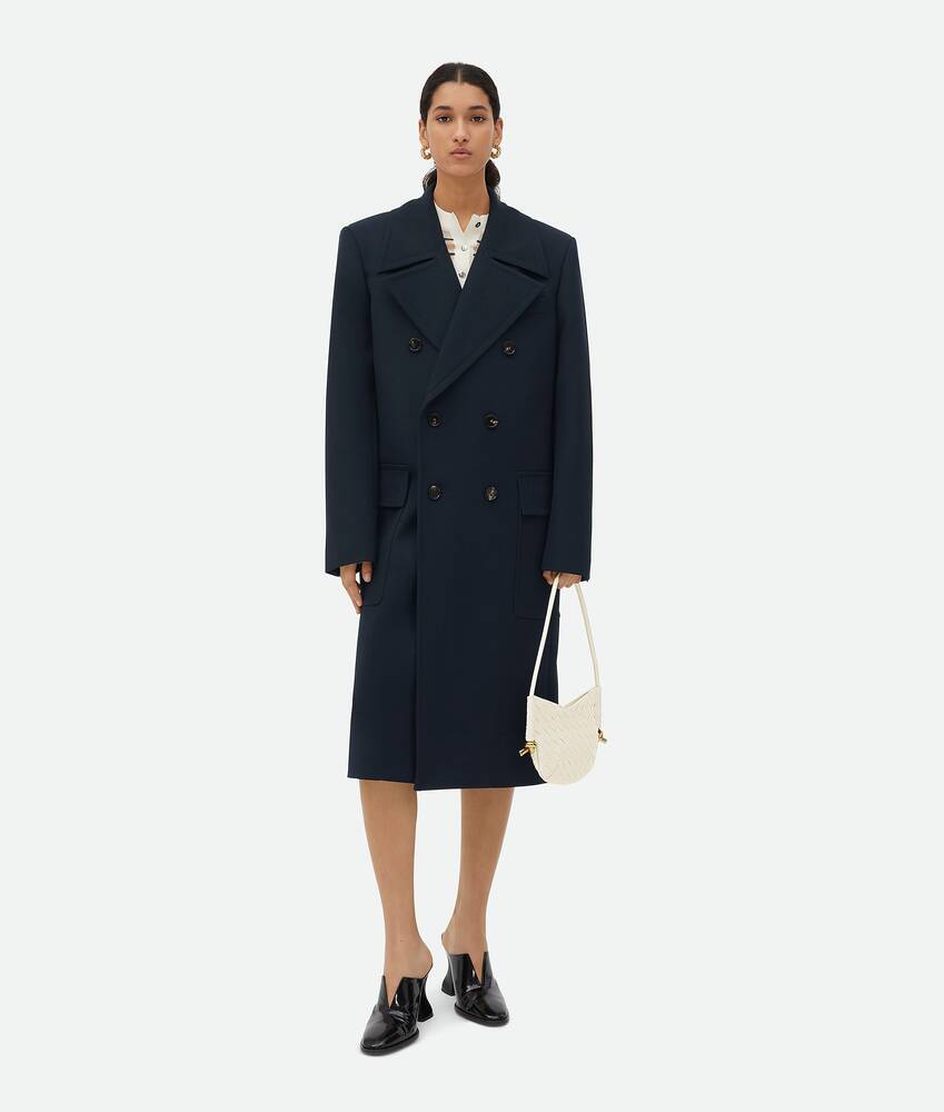 Bottega Veneta Solstice Intrecciato Baby Leather Shoulder Bag In Nude