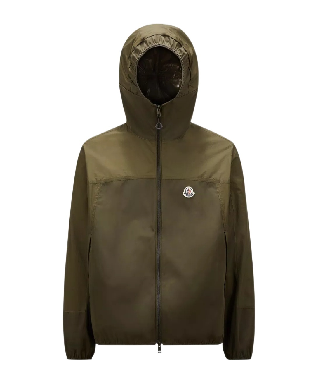 Moncler Kona Zip-up Windbreaker In Green